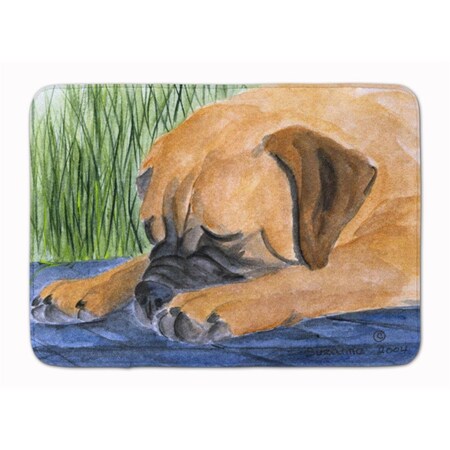 Carolines Treasures Bullmastiff Machine Washable Memory Foam Mat SS8033RUG